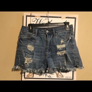 High Waisted Distressed Joe’s Jeans